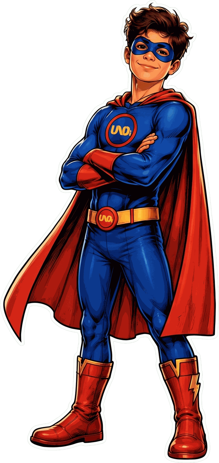 Superhéroe UNOi